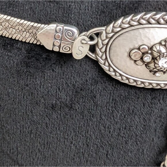 Brighton Retired Galadriel Chain Belt, Silver Plated, Size Small Women main image 6